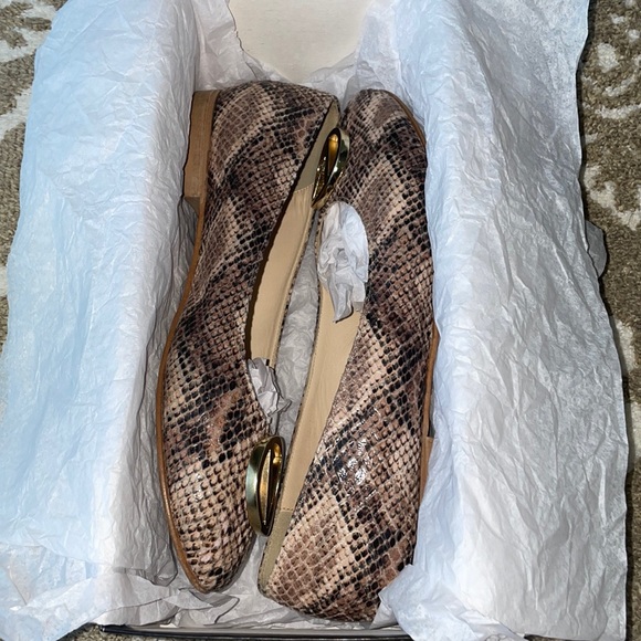 Valentino Snake Skin Ballet Flats - Picture 2 of 15